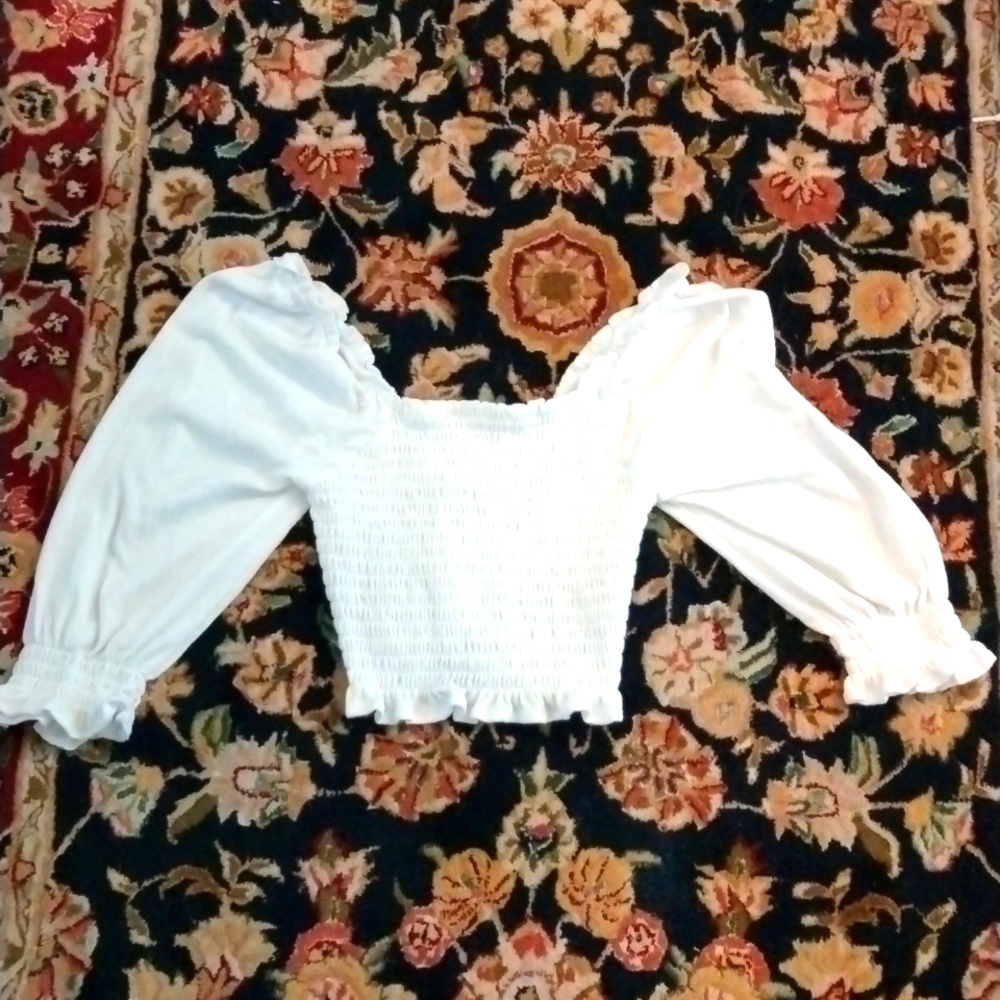 FREE PEOPLE- Stretchy Cropped Top Size XS